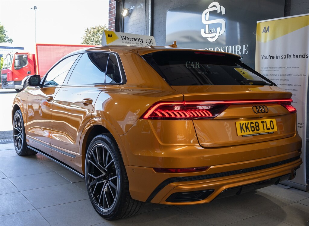 Audi Q8 Q8 S Line Vorsprung 50 Tdi Quattro Blue #7