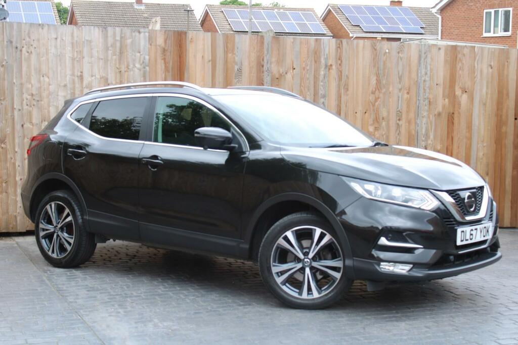 Nissan Qashqai 1.2 Dig-t N-connecta 2017 DL67YOK Black #5