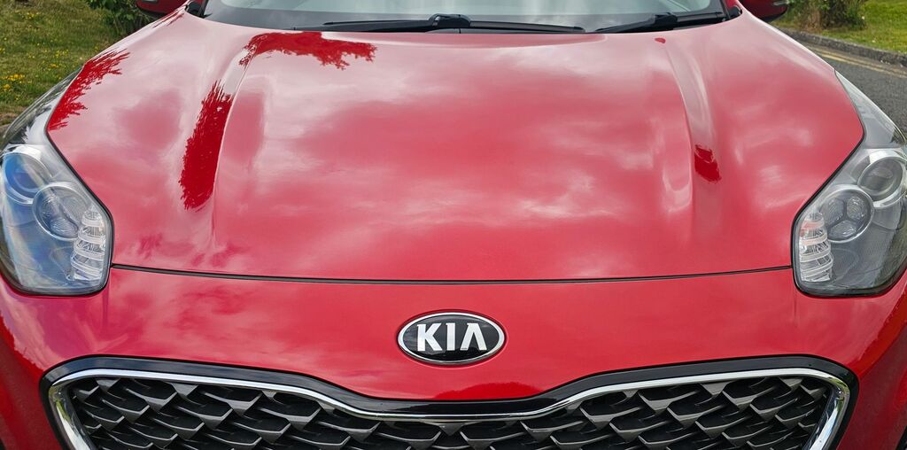Kia Sportage 1.6 Crdi Ecodynamics 2 Suv Hybrid Manu DL69BOU Red #4