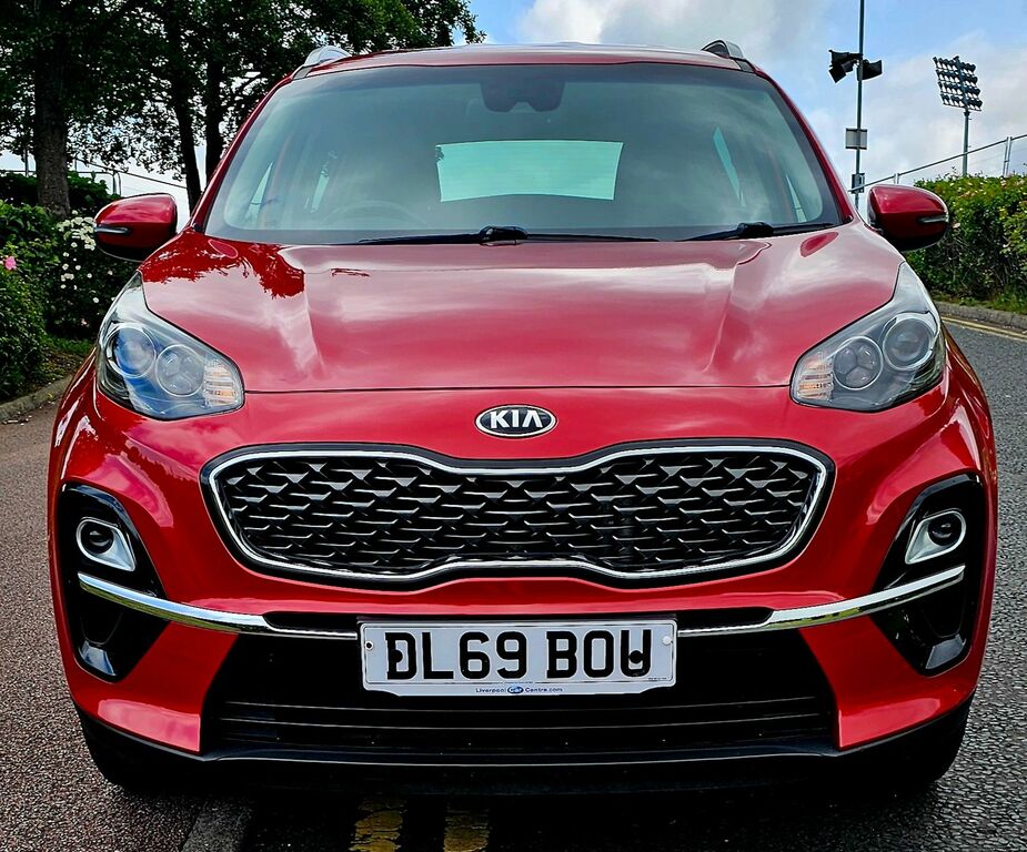 Kia Sportage 1.6 Crdi Ecodynamics 2 Suv Hybrid Manu DL69BOU Red #3
