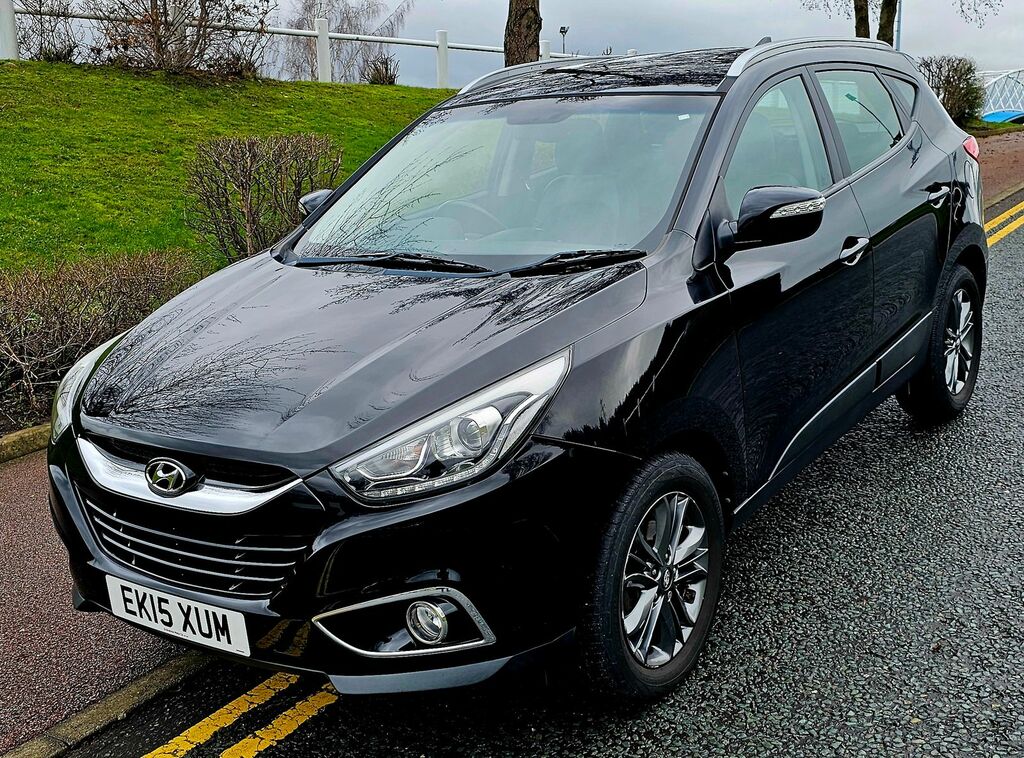 Hyundai Ix35 2.0 Crdi Se Suv 4Wd Euro 5 Nav Black #2