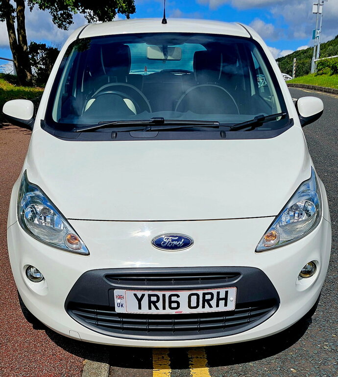 Ford KA Ka Hatchback White #2