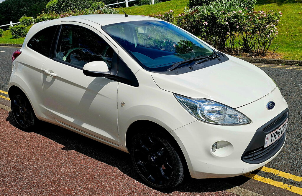 Ford KA Ka Hatchback White #4