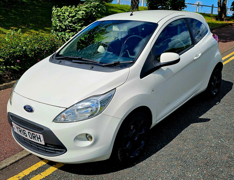 Ford KA Ka Hatchback White