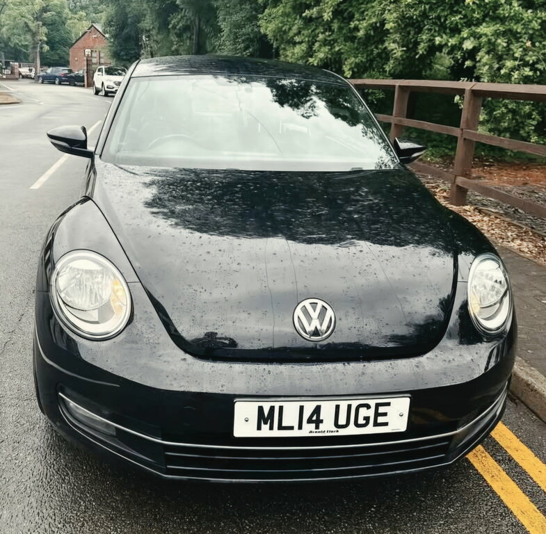 Volkswagen Beetle 2.0 Tdi Design Hatchback Euro 5 Black #2