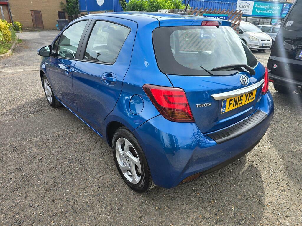 Toyota Yaris 1.5 Vvt-h Excel E-cvt Euro 6 FN15YRL Blue #5