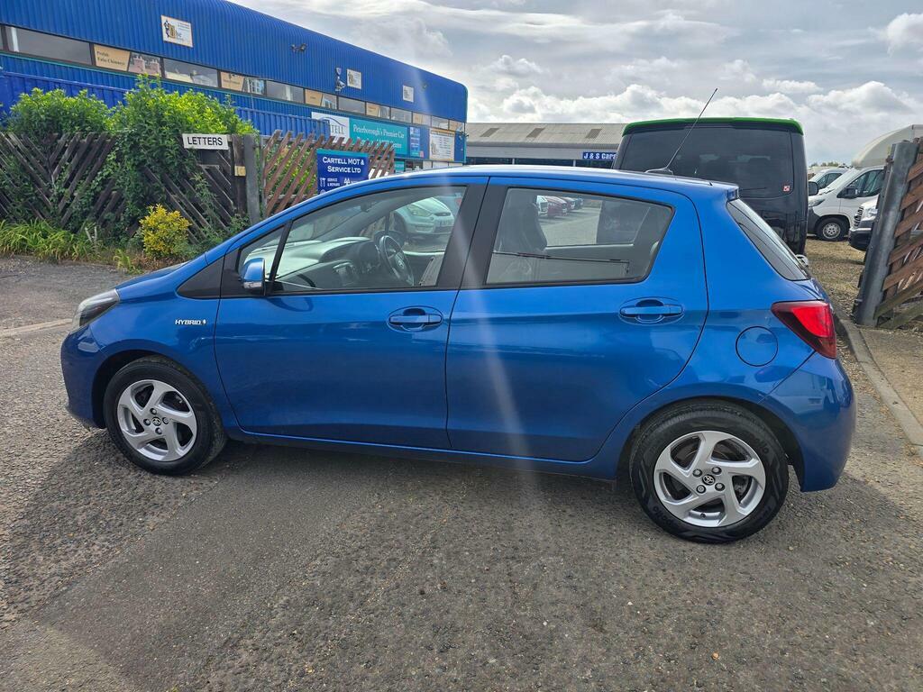 Toyota Yaris 1.5 Vvt-h Excel E-cvt Euro 6 FN15YRL Blue #6