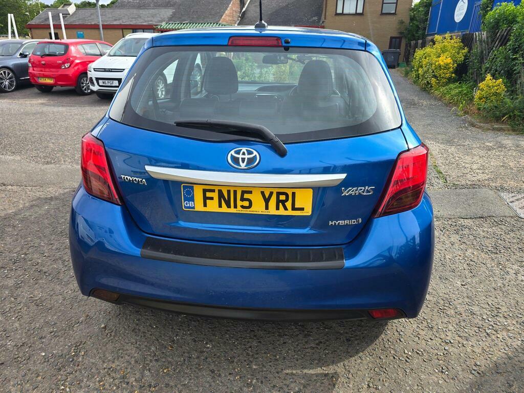 Toyota Yaris 1.5 Vvt-h Excel E-cvt Euro 6 FN15YRL Blue #4