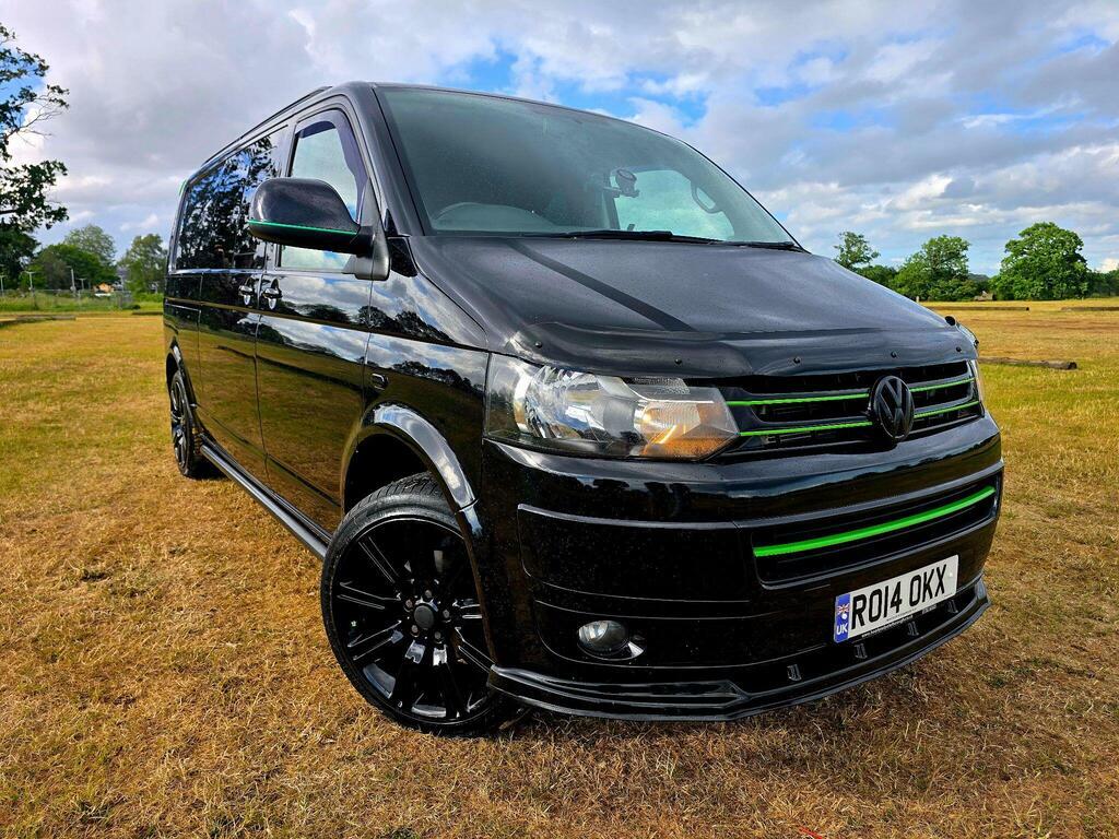 Volkswagen Transporter 2.0 Tdi T32 Highline Kombi L3 H1 Black