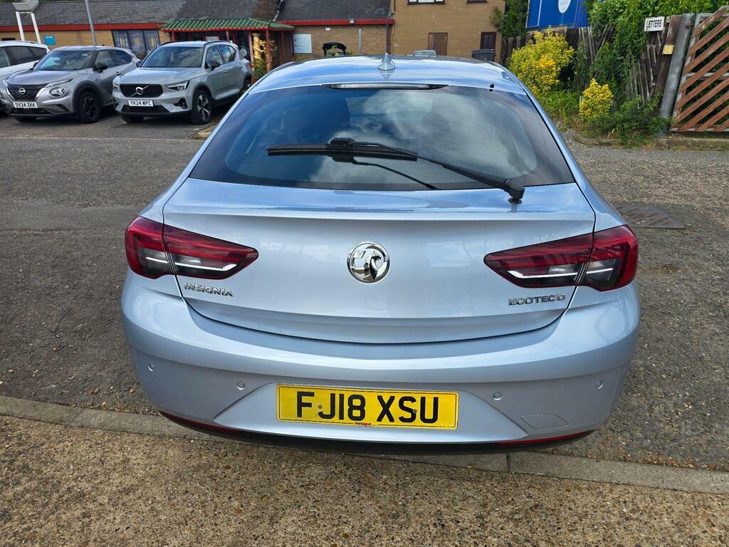 Vauxhall Insignia 1.6 Turbo D Ecotec Design Grand Sport Euro 6 S S Silver #4