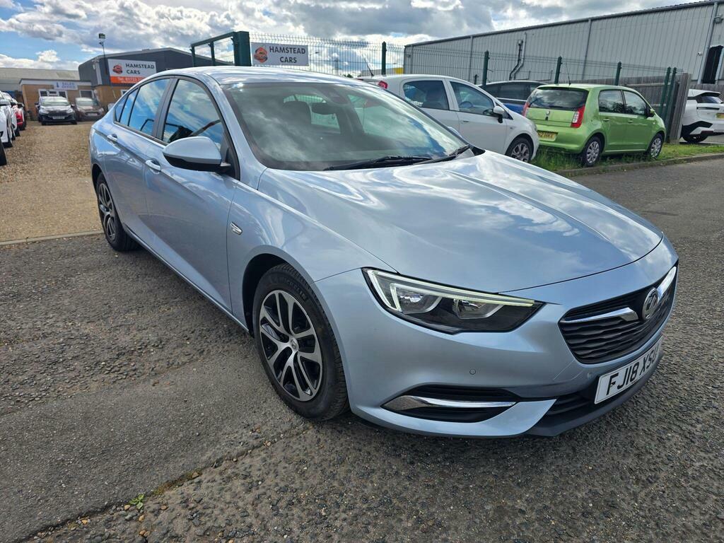 Vauxhall Insignia 1.6 Turbo D Ecotec Design Grand Sport Euro 6 S S Silver