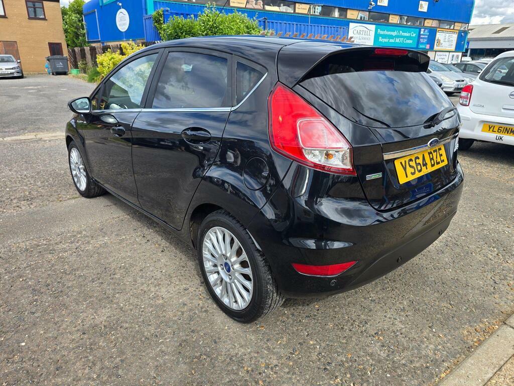 Ford Fiesta 1.0T Ecoboost Titanium Euro 5 S S YS64BZE Black #5