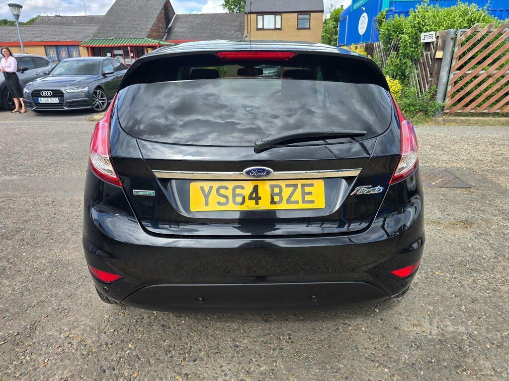 Ford Fiesta 1.0T Ecoboost Titanium Euro 5 S S YS64BZE Black #4