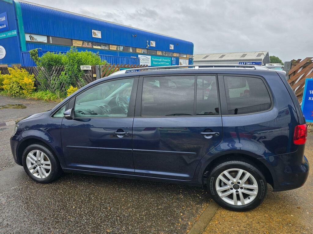 Volkswagen Touran 1.6 Tdi Se Euro 5 Blue #6
