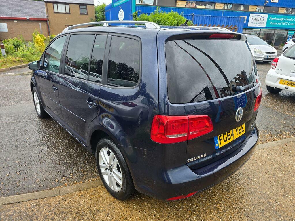 Volkswagen Touran 1.6 Tdi Se Euro 5 Blue #5