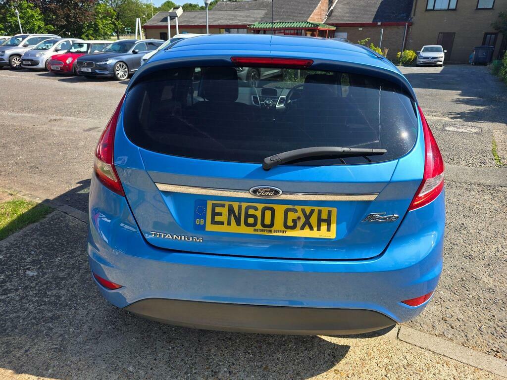Ford Fiesta Hatchback 1.4 Zetec 201160 Blue #4