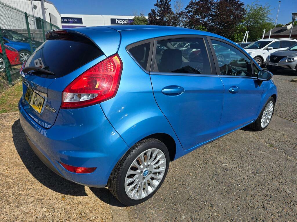 Ford Fiesta Hatchback 1.4 Zetec 201160 Blue #3