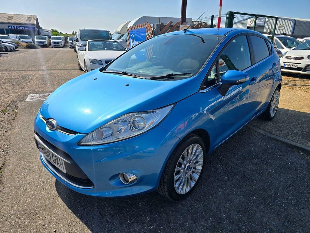 Ford Fiesta Hatchback 1.4 Zetec 201160 Blue #7