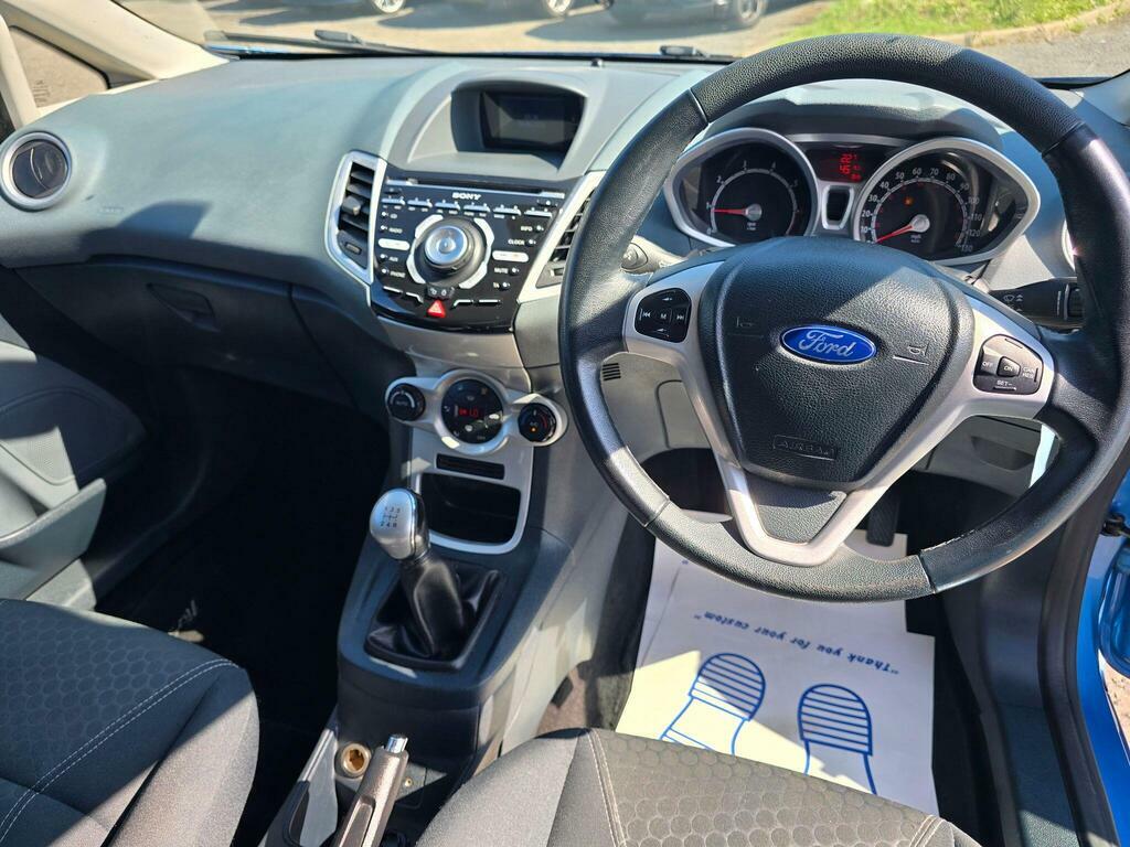 Ford Fiesta Hatchback 1.4 Zetec 201160 Blue #11