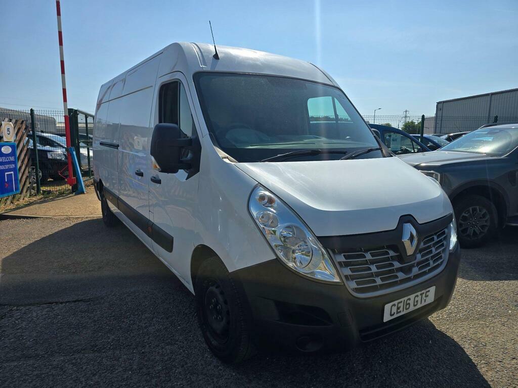 Renault Master 2.3 Dci 35 Business Fwd Lwb Medium Roof Euro 5 White