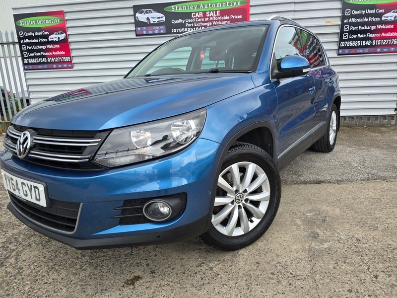 Volkswagen Tiguan Match Tdi Bluemotion Tech YY64GYD Blue #3