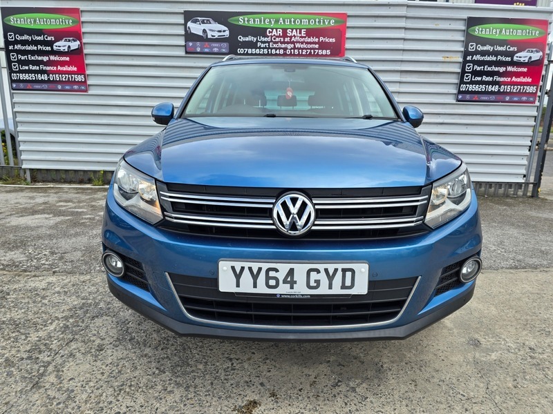Volkswagen Tiguan Match Tdi Bluemotion Tech YY64GYD Blue #2