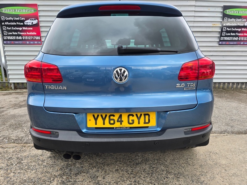 Volkswagen Tiguan Match Tdi Bluemotion Tech YY64GYD Blue #6