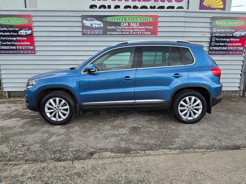 Volkswagen Tiguan Match Tdi Bluemotion Tech YY64GYD Blue #4