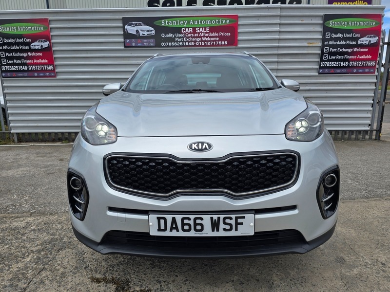 Kia Sportage Crdi 2 Isg DA66WSF Silver #2