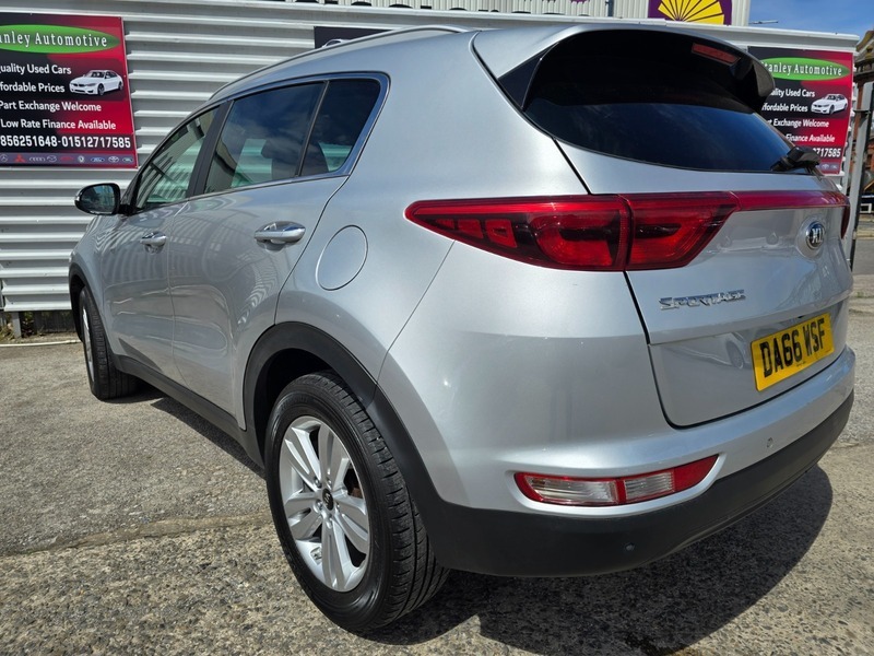 Kia Sportage Crdi 2 Isg DA66WSF Silver #5
