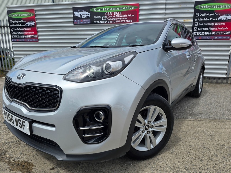 Kia Sportage Crdi 2 Isg DA66WSF Silver #3