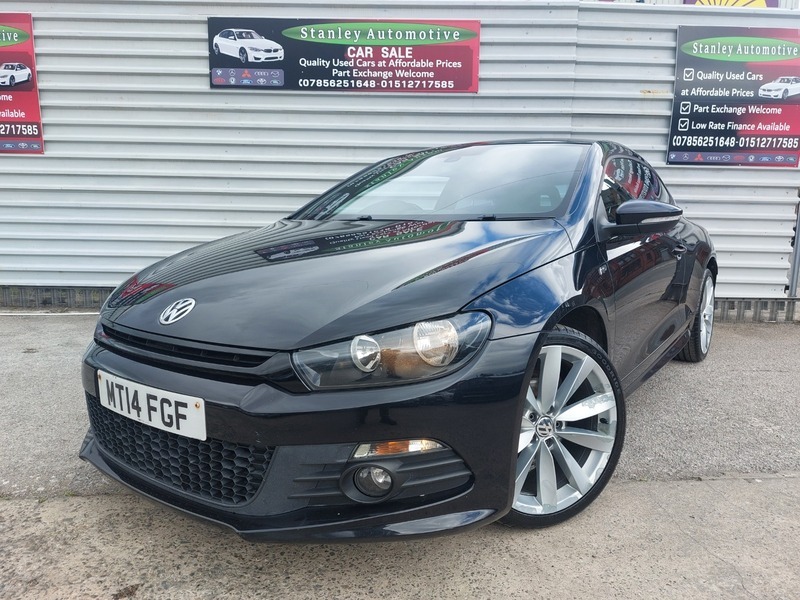 Volkswagen Scirocco R Line Tdi Bluemotion Black #3