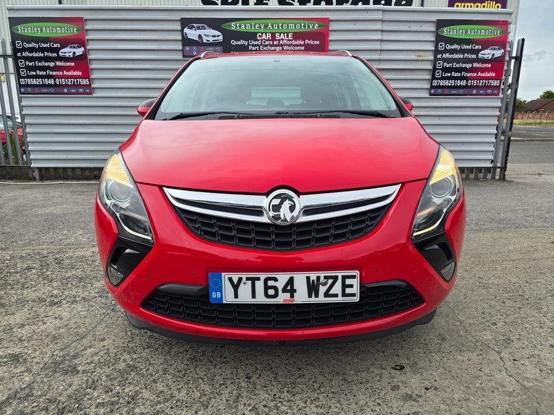 Vauxhall Zafira Sri Cdti Red #3