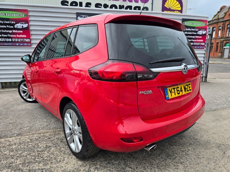 Vauxhall Zafira Sri Cdti Red #6