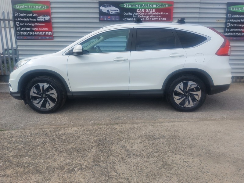 Honda Cr-V I-dtec Ex White #4