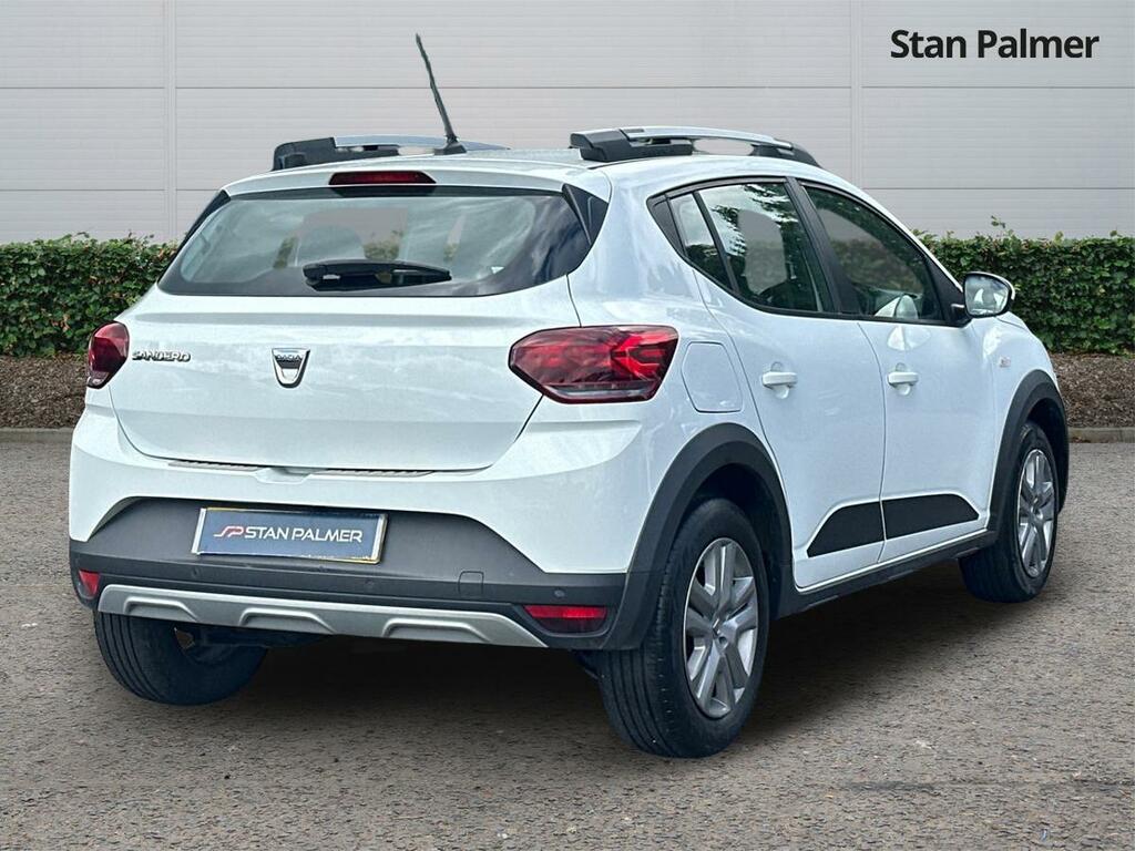 Dacia Sandero Stepway 1.0 Tce Comfort Hatchback Cvt Euro 6 S NG22LYD White #3