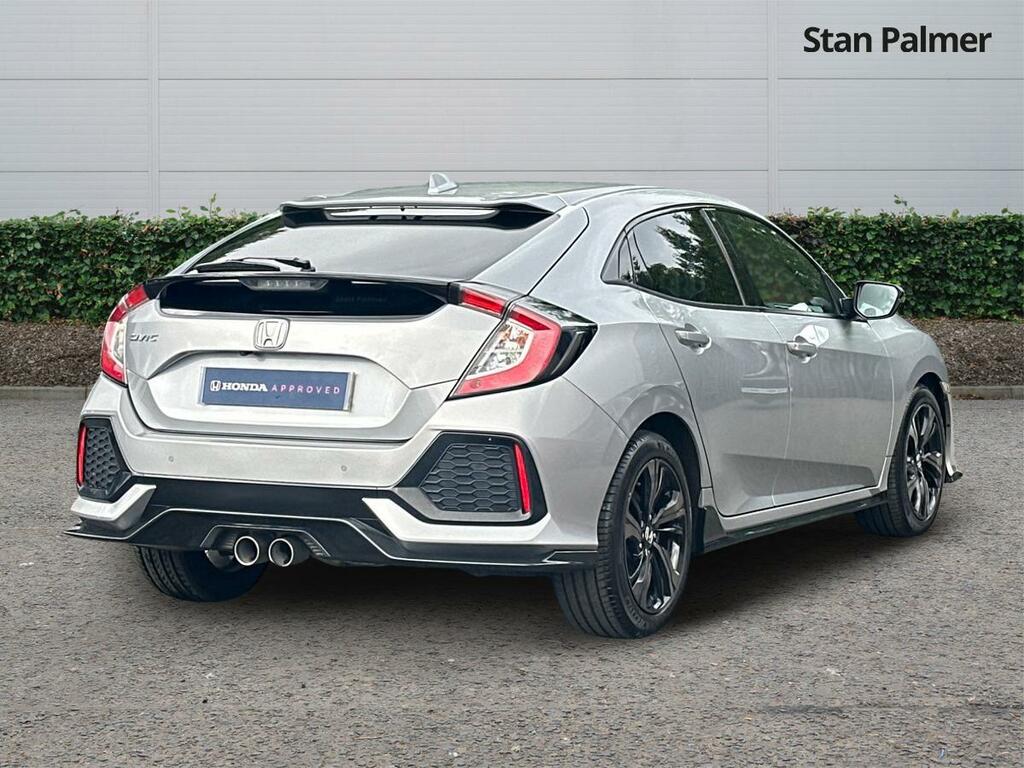 Honda Civic 1.5 Vtec Turbo Gpf Sport Hatchback Manu Silver #3