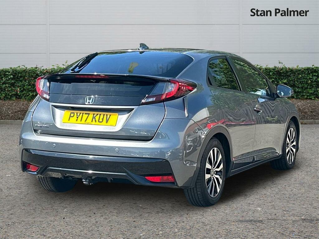 Honda Civic 1.6 I-dtec Sr Hatchback Euro 5 Grey #3
