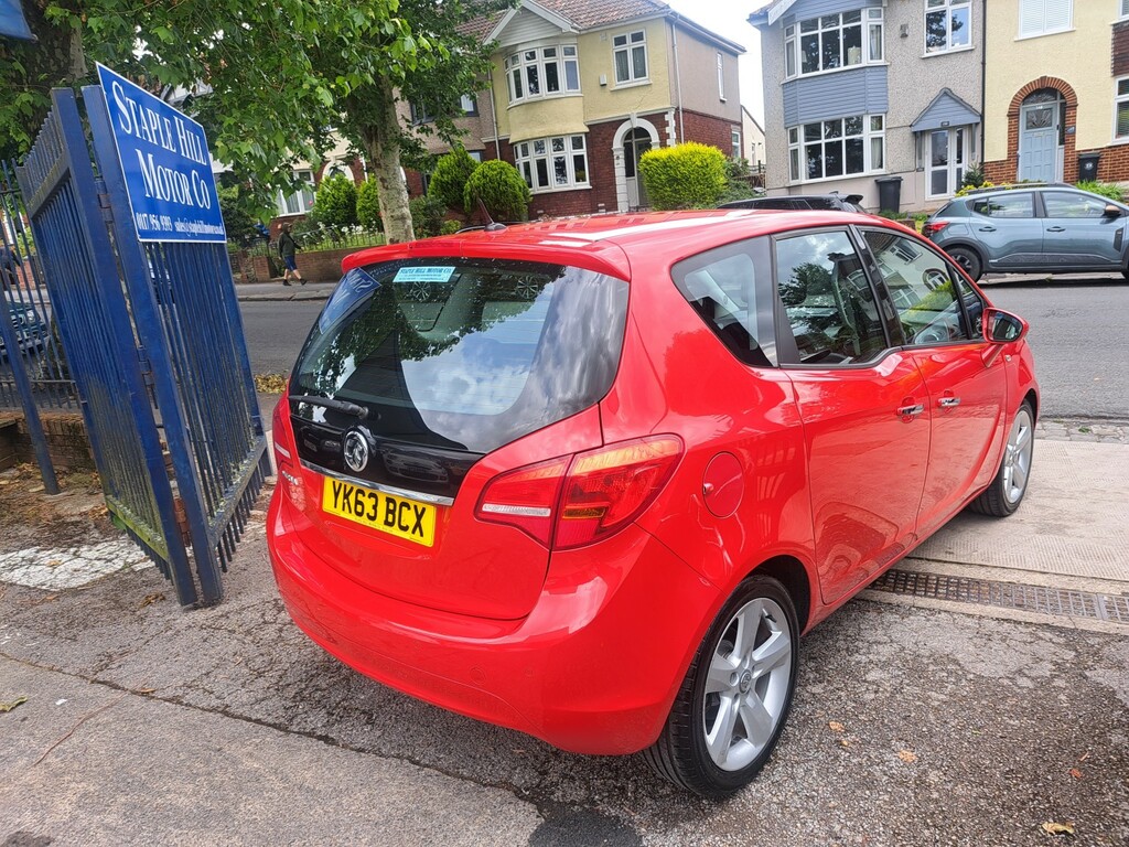 Vauxhall Meriva 1.4 16V Tech Line Red #3