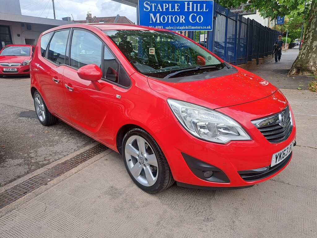 Vauxhall Meriva 1.4 16V Tech Line Red