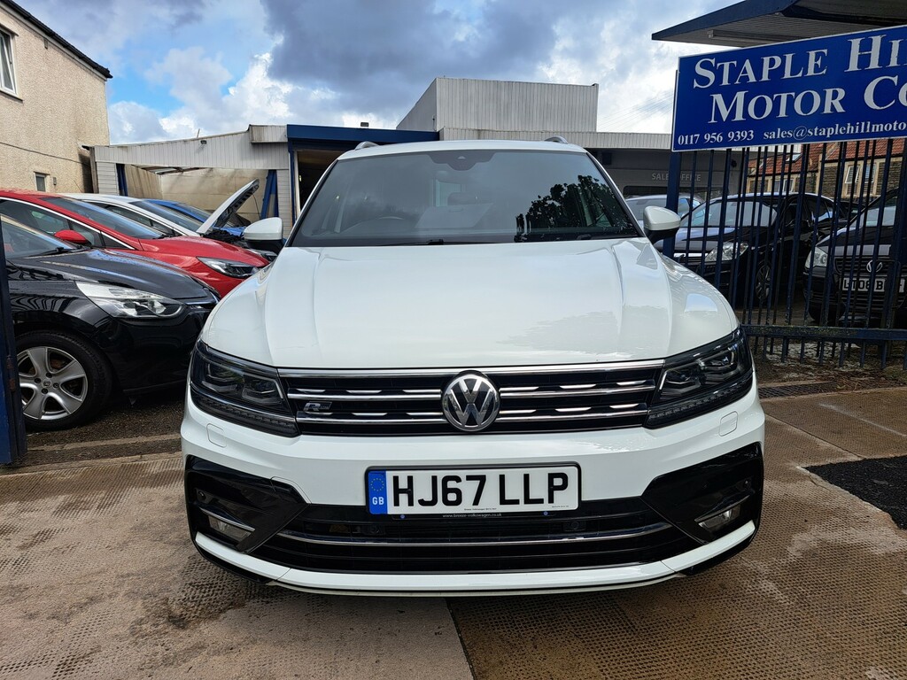 Volkswagen Tiguan 2.0 Tdi R-line White #4