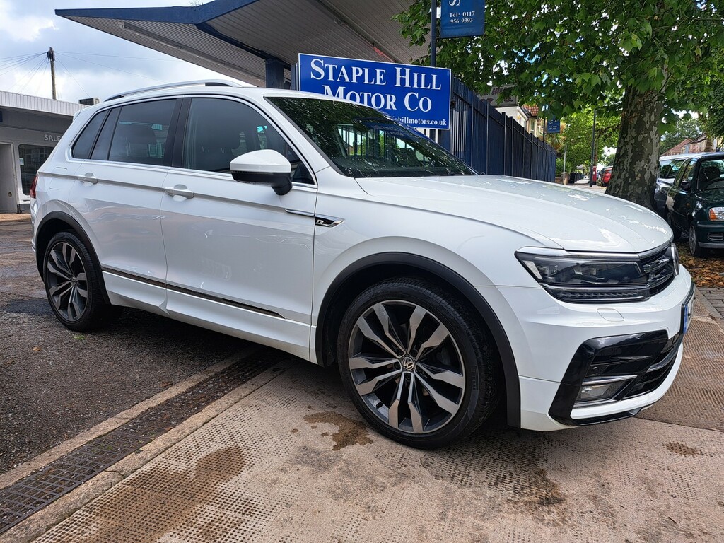 Volkswagen Tiguan 2.0 Tdi R-line White #2