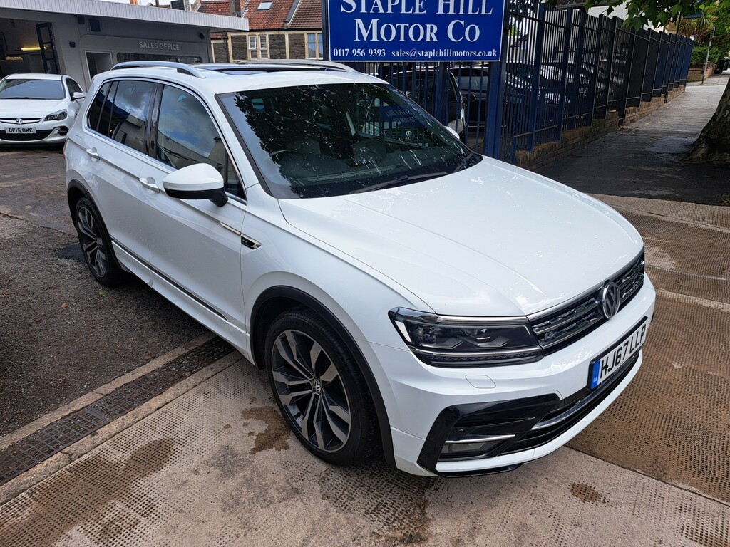 Volkswagen Tiguan 2.0 Tdi R-line White #3