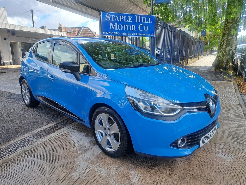 Renault Clio 1.2 16V Dynamique Medianav Blue