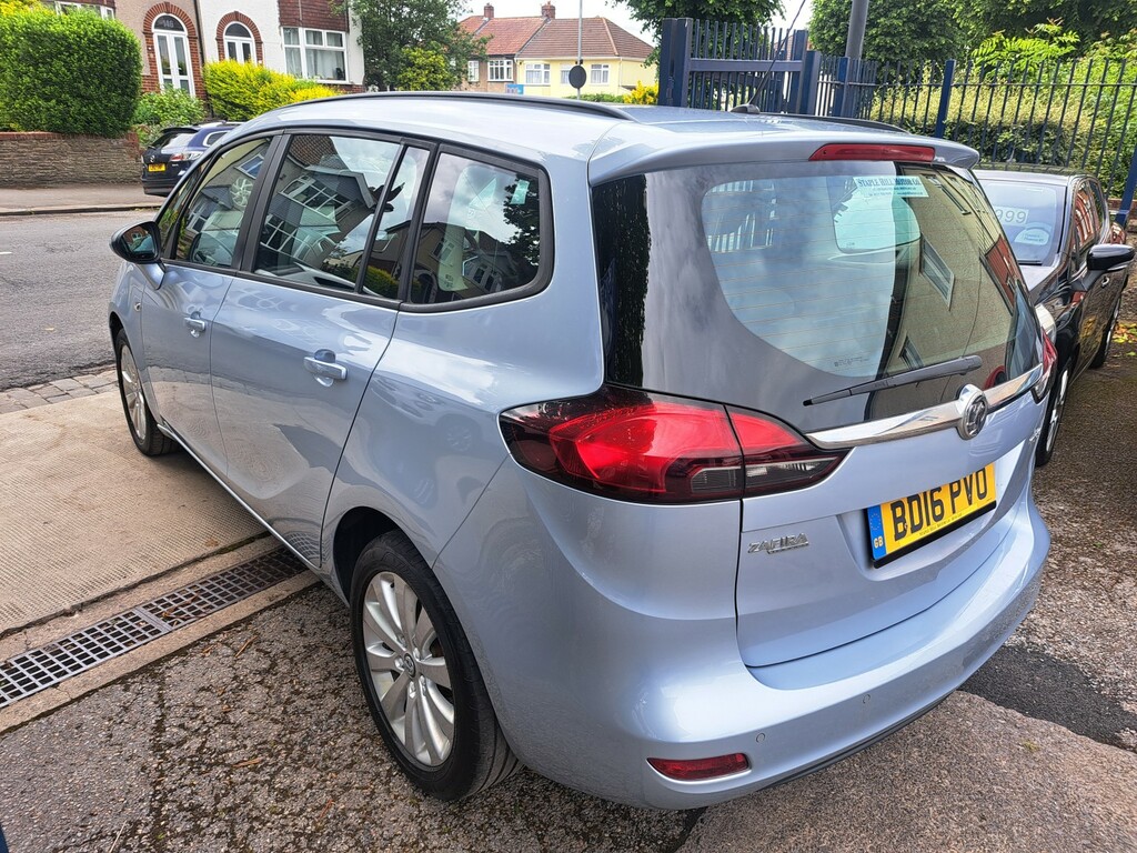 Vauxhall Zafira Tourer 2L Tech Line Blue #8