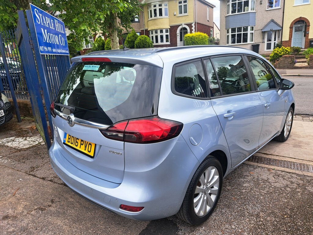 Vauxhall Zafira Tourer 2L Tech Line Blue #11