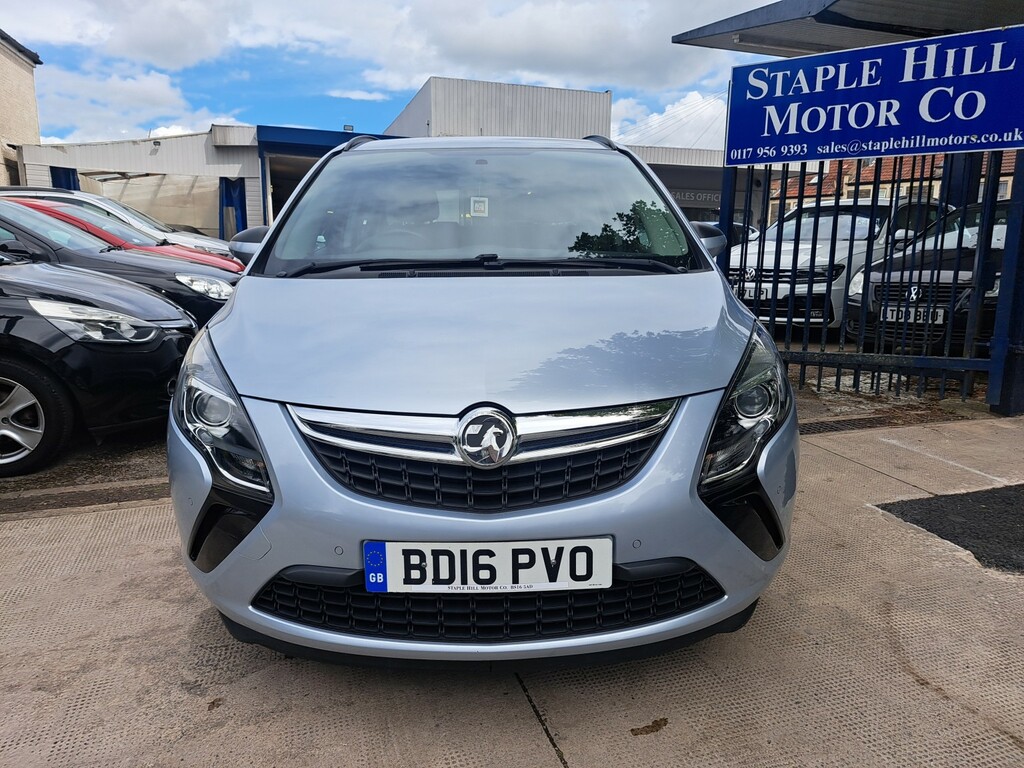 Vauxhall Zafira Tourer 2L Tech Line Blue #4