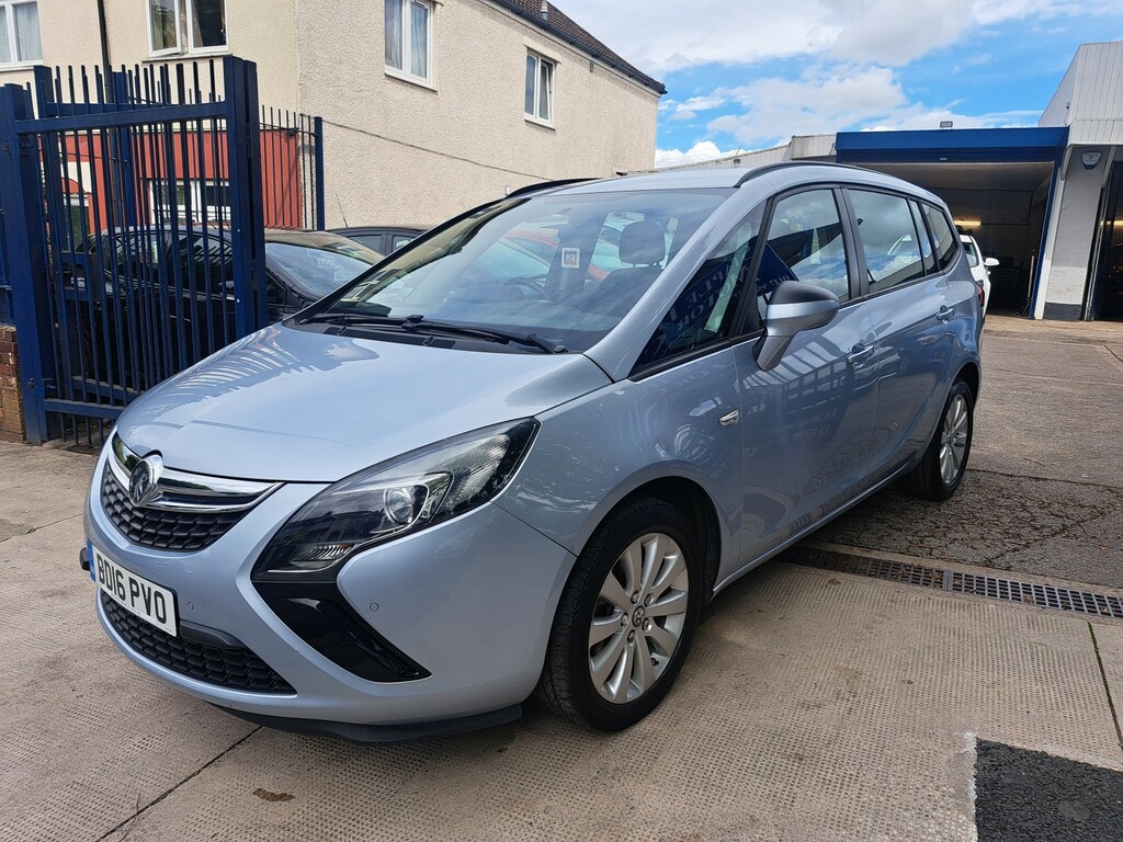 Vauxhall Zafira Tourer 2L Tech Line Blue #6