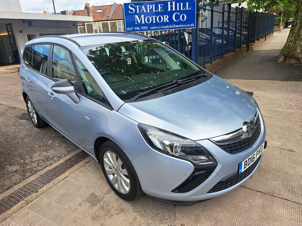 Vauxhall Zafira Tourer 2L Tech Line Blue #3
