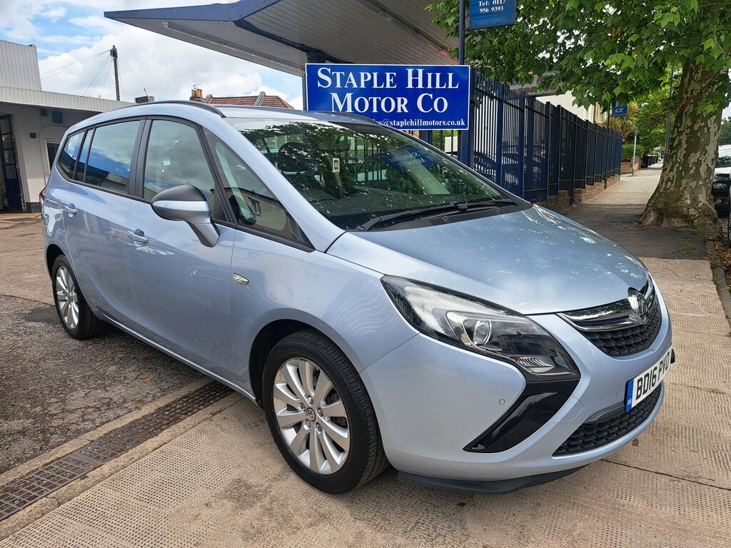 Vauxhall Zafira Tourer 2L Tech Line Blue #1